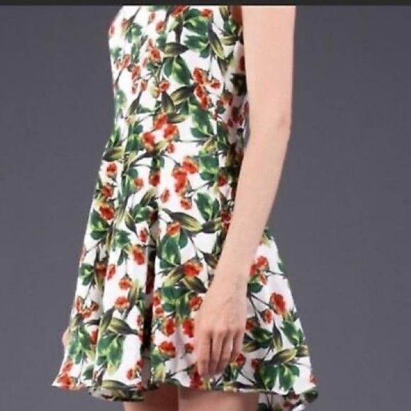 JOIE Mare Floral Linen and Silk Dress Size Medium - Picture 1 of 11